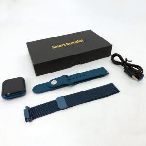 Smart Watch T80S, два браслети, температура тіла, тиск, оксиметр. Колір: синій