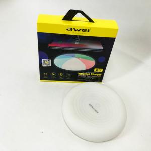 Бездротова зарядка з підсвічуванням 7 кольорів 10W 7 COLOR Awei W7 + WIRELESS CHARGE