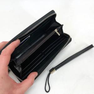 Гаманець шкіряний чоловічий Baellerry leather black, гаманець чоловічий для карток. Колір: чорний
