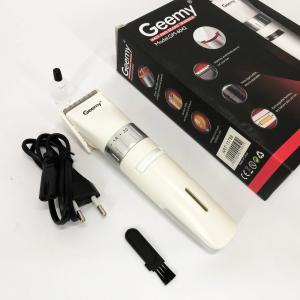Акумуляторна машинка для стрижки волосся Gemei GM-6042, підстригальна машинка White