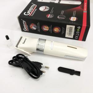Акумуляторна машинка для стрижки волосся Gemei GM-6042, підстригальна машинка White