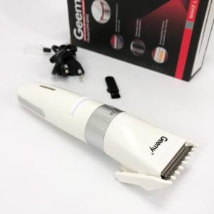 Акумуляторна машинка для стрижки волосся Gemei GM-6042, підстригальна машинка White