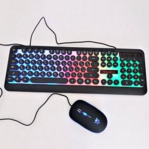 Комплект провідна клавіатура та мишка з LED підсвічуванням UKC HK-3970