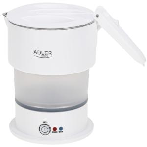 Силіконовий туристичний чайник Adler AD 1377 white 0,6L для подорожей