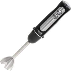 Погружний блендер Adler AD 4625b з металевою ніжкою та кнопками керування Black