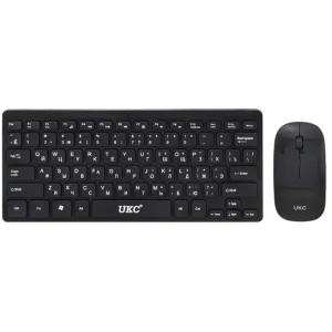 Бездротова клавіатура IOS з мишкою Keyboard Wireless 901. Колір: чорний
