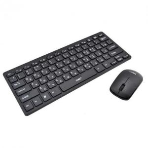 Бездротова клавіатура IOS з мишкою Keyboard Wireless 901. Колір: чорний