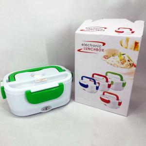 Ланч бокс електричний з підігрівом Lunch Heater 220 V Pro, Термос для їжі для дітей Green
