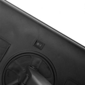 Дзеркало для макіяжу з 16 LED підсвічуванням Mirror White, Дзеркало зі світлом для макіяжу. Колір: чорний