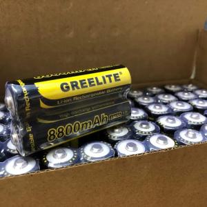 Акумулятор (1шт) 18650 Greelite 4.2V 9.6Wh Li-ion батарейка для ліхтарика