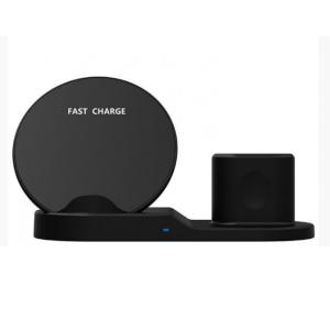Док-станція зарядна станція Wireless fast charger 3 в 1