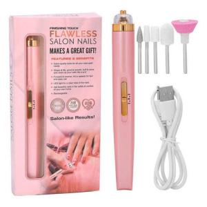 Фрезер для манікюру та педикюру Flawless Salon Nails, ручка фрезер для манікюру Pink