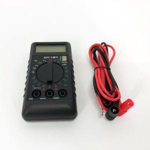 Компактний Мультиметр DT-181 цифровий тестер, щупи в комплекті, мультиметр із захистом, електронний мультиметр