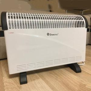 Конвектор Domotec MS-5904 з терморегулятором до 2000 Вт електричний обігрівач, Теплоконвектор