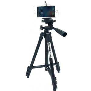 Штатив металевий універсальний для телефону та фотоапарата Tripod 3110 PRO портативний трипод 0,35-1.02м висота