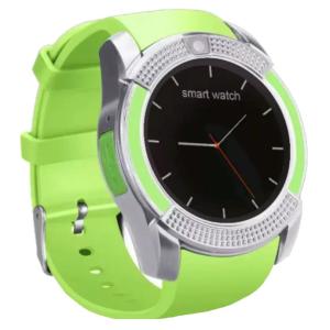 Розумні смарт-годинник Smart Watch V8. Колір: зелений