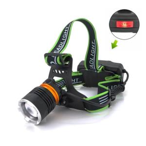 Налобний ліхтар Bailong BL-A7-P50, zoom, microUSB, 2х18650, 3 режими, надпотужний ліхтар налобний