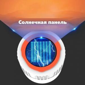 Ліхтар кемпінг переносний 509-20LED, power bank, Li-Ion акумулятор, сонячна батарея, ЗУ microUSB