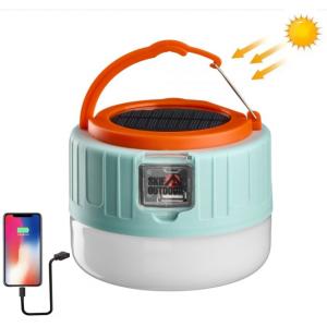 Ліхтар кемпінг переносний 509-20LED, power bank, Li-Ion акумулятор, сонячна батарея, ЗУ microUSB