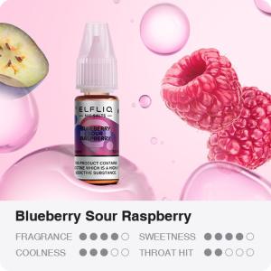 Рідина ELFLIQ 30мл 5%. Чорниця кисла малина (Blueberry Sour Raspberry)