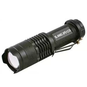 Тактичний кишеньковий ліхтар Police 525/8468-ХРЕ+СОВ, Потужний ручний ліхтарик, Кишеньковий міні ліхтар