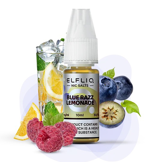 Рідина ELFLIQ 30мл 5%. Синя малина (Blue Razz Lemonade)