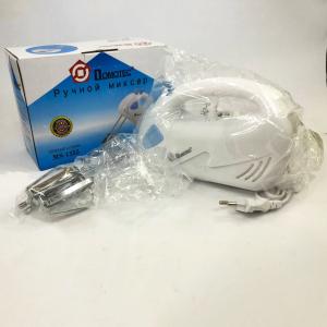 Міксер Domotec MS-1355 ручний з насадками для збивання та для тесту, Зручний міксер для кухні
