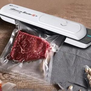 Вакуумний пакувальник VACUUM SEALER LP-11 (S+) нова модель дві кнопки. Колір: білий