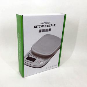 Ваги кухонні із плоскою платформою QZ-158 5 кг, Кулінарні ваги для зважування їжі. Колір: білий