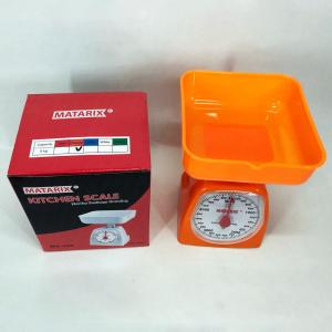 Ваги кухонні механічні MATARIX MX-405 5 кг, Ваги для кухні для продуктів Orange