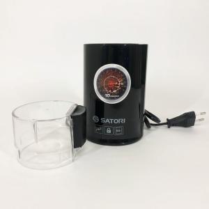 Кавомолка електрична SATORI SG-1803-BL, кавомолка електрична домашня. Колір: чорний