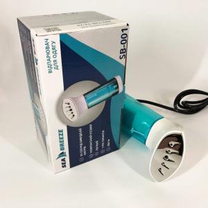 Відпарювач портативний SeaBreeze SB-001, парова щітка відпарювач, компактний White