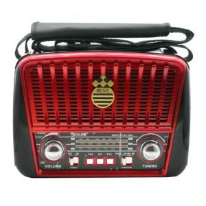 Радіоприймач Golon RX-455S USB / акумулятор сонячна панель, Радіоприймач з гарним прийомом для дачі