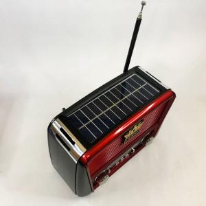 Радіоприймач Golon RX-455S USB / акумулятор сонячна панель, Радіоприймач з гарним прийомом для дачі