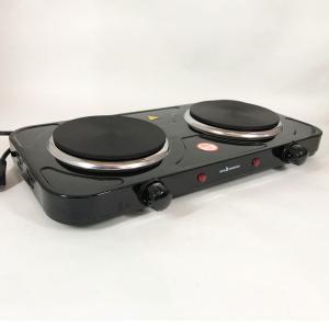 Настільна плита електрична Sea Breeze SB-064 2000 Вт, переносна настільна електроплита Black