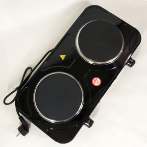 Настільна плита електрична Sea Breeze SB-064 2000 Вт, переносна настільна електроплита Black