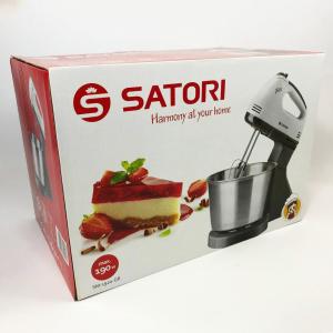Міксер Satori SM-1920-GR, міксер 2в1, міксер 7 швидкостей, міксер планетарний комбайн, кухонний міксер