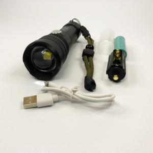 Ліхтар P512-HP50, ЗУ micro USB, 1x18650/3xAAA, zoom, потужний ручний ліхтарик, кишеньковий міні ліхтар