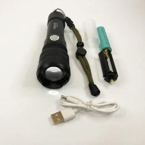 Ліхтар P512-HP50, ЗУ micro USB, 1x18650/3xAAA, zoom, потужний ручний ліхтарик, кишеньковий міні ліхтар