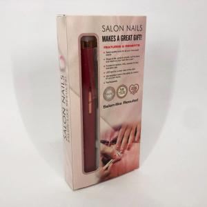 Фрезер для манікюру та педикюру Flawless Salon Nails, машинка для зняття манікюру Red