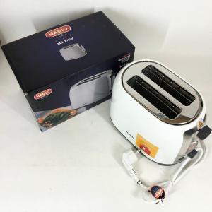 Тостер MAGIO MG-272W 750 Вт, тостер кухонний, тостери для дому, тостерниця, сендвіч-тостери. Колір: білий