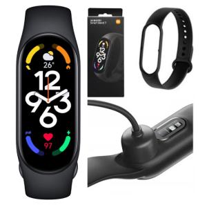 Фітнес браслет FitPro Smart Band M7 (смарт часи, пульсоксиметр, пульс). Колір: чорний