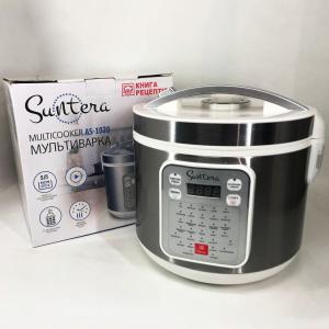 Мультиварка Suntera AS-1020 1000 Вт, Багатофункціональна мультиварка, скороварка пароварка мультиварка
