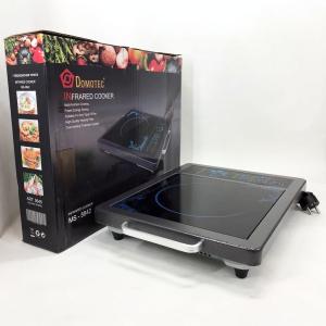 Плита інфрачервона Domotec MS-5842 на 1 конфорку, потужна настільна електроплита, індукційна плита міні