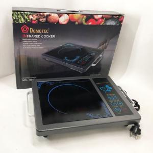 Плита інфрачервона Domotec MS-5842 на 1 конфорку, потужна настільна електроплита, індукційна плита міні