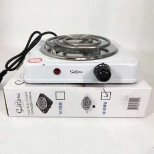 Плита електрична Suntera SP-1910, Міні електроплита, Потужна настільна електроплита White