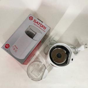 Кафемолка електрична Satori SG-1801-WT, кавомолка електрична домашня, портативна. Колір: білий