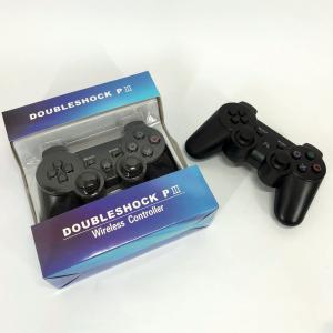 Бездротовий ігровий геймпад Doubleshock PS3/PC акумуляторний джойстик з функцією вібрації. Колір: чорний