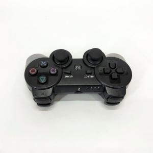 Бездротовий ігровий геймпад Doubleshock PS3/PC акумуляторний джойстик з функцією вібрації. Колір: чорний