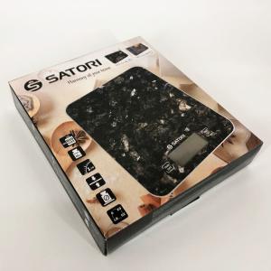 Ваги кухонні Satori SKS-211-BL 15 кг, Ваги для зважування продуктів, Ваги харчові, кулінарні